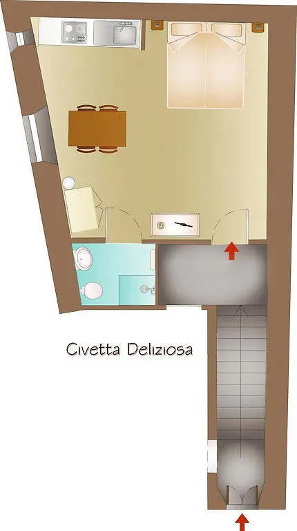 Le Residenze Ristori Apartment Cortona